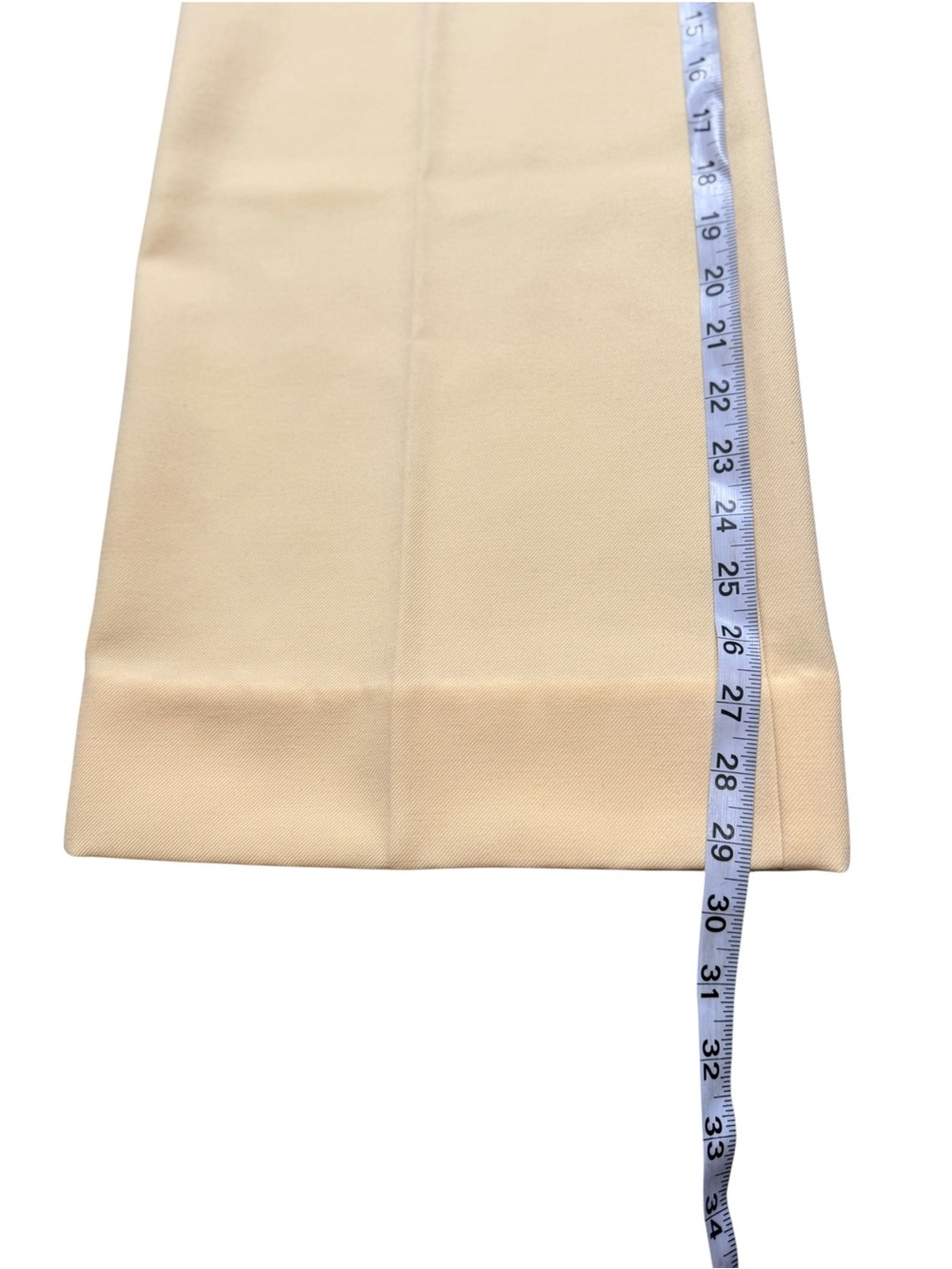 Vintage Garland Yellow High Rise Wide Leg Trousers Pants XS/S - Picture 6 of 8